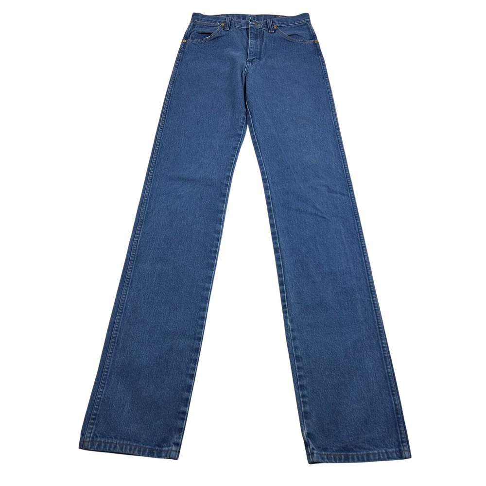 Wrangler 13MWZ Jeans Mens 30x40 Blue Cowboy Cut Original Fit Straight Leg Denim